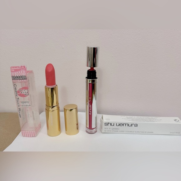 Japanese Lip Bundle (Canmake Lipstick & Shu Uemura Lip and Cheek Color) - Picture 6 of 6